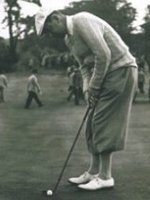 Bobby Locke putting
