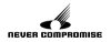 Never Compromise logo