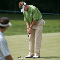 Brad Faxon probably has the most sound mental game for putting, but is he the best ever?