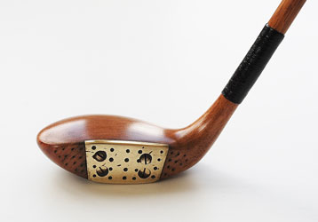 An antique putter refurbished by Graham Griffiths