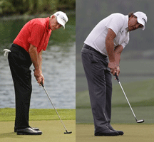 left-handed putters