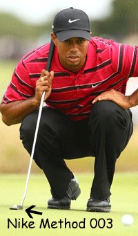 Tiger Woods using Nike Method 003