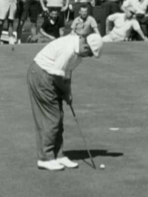 Booby Locke hooking putts