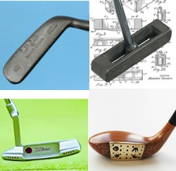 Classic and collectible putters from wooden to milled steel