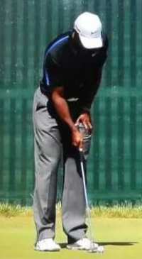 Tiger Woods right hand only drill